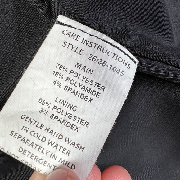 By johnny. Australia Star Scatter Slip Dress Midi Stretch Black US 6 - Picture 14 of 16